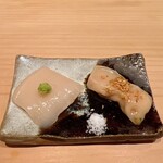 鮨 安吉 - 絶品！帆立の白子