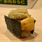 鮨 やすみつ - バフンと紫