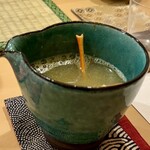 鮨 やすみつ - カニ酒