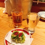 たん焼きと小皿 - 