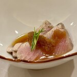 鮨 やすみつ - メジマグロ　大トロ