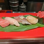 又こい家 羽田店 - おまかせ5貫にぎり