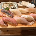 魚八寿し - お任せ寿司（上）