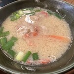 魚八寿し - あら汁