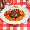 ハチ - ハンバーグナポリタン(仙台牛100％)1