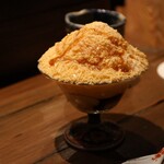 鮨処 乾杯 - ＜甘味＞ ミルクセーキのかき氷