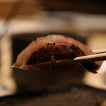 鮨処 乾杯 - ［握り］黒ムツ（千葉・富浦）