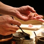 鮨処 乾杯 - ［握り］中トロ（青森・八戸）