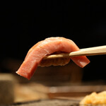 鮨処 乾杯 - ［握り］中トロ（青森・八戸）