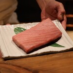 鮨処 乾杯 - ［握り］中トロ（青森・八戸）