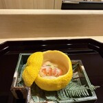 帰燕 - 柚　海老　餡