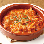 Bar Espanol LA BODEGA - -カジョス（牛胃袋とひよこ豆の煮込み）