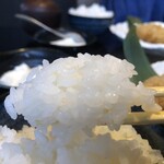 とんかつ 串揚げ 優膳 - 千葉県産コシヒカリ。これがとにかく旨い！