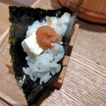 手巻き YAMAMOTO - 明太子とクリームチーズ