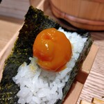 手巻き YAMAMOTO - 卵黄の醤油漬け