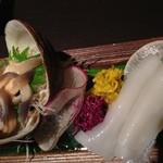 倉 - ほっき貝　イカ