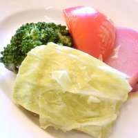 トラットリア グランボッカ - パスタランチ 1030円 の季節野菜のバーニャカウダ