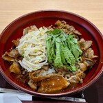 焼肉丼 炙り一番 - 炙り豚丼 にんにく味噌 中