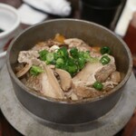 穂卓 - ・【御飯】真鯛と松茸の釜飯