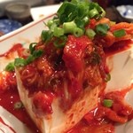 里山の居酒屋　けいた - キムチ豆腐！