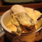 鮨龍尚 - 茶碗蒸し　厚岸の牡蠣