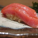鮨龍尚 - 鮪　とろ　大間