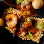 台湾小皿料理 南湖 - 料理写真:おこげあんかけ