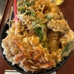 よしだや - ミックス天丼