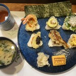 天ぷらバル 天むす 銀座 たけぞう - 