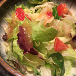 熊の焼鳥106 - おまかせ７串この日のサラダ