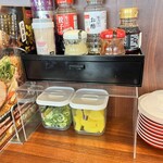 魁力屋 - ネギと沢庵うれしい