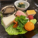 京料理　福們 - 八寸彩り鮮やか