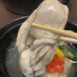 京料理　福們 - 大きな牡蠣ぷりぷり
