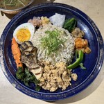 SPICE GATE - 京風スパイス朝定食　小盛