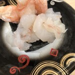 回転寿し トリトン - 甘エビと蟹