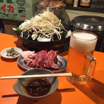 めんよう亭 - 生ラム2人前(¥1600)ニシンのお通しがイイね！