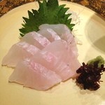 Tsudumi - ホウセキハタのお造り、もっちりして美味しい❗️