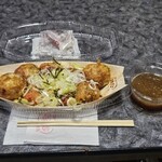 築地銀だこ - たこ焼1舟8個入「ねぎだこ」