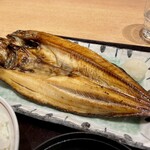 ごはん家 うお福 - この真ほっけが身厚でデカい！超オトク〜٩( ᐛ )و