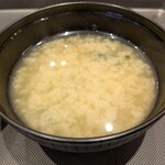 松のやマイカリー食堂 - 松屋グループはみそ汁が付くのがありがたい