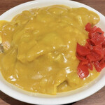 名物 万代そば - バスセンターのカレー