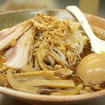 覆麺 智 - 味玉覆面