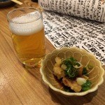おぎん - ビール＆お通し
