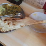 南印度ダイニング - ナンお代わりハーフ