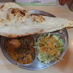 南印度ダイニング - 日替わり（サグチキンカレー）