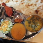 南印度ダイニング - ターリランチ（豆カレー）