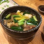 おぎん - あぶらかす汁