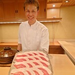 淡流 - 中江悠文店主と猪肉