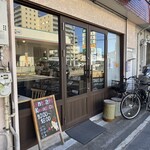 antcafe Kawaguchi - お店の入り口