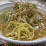 風の子ラーメン - とんこつ塩+ネギ